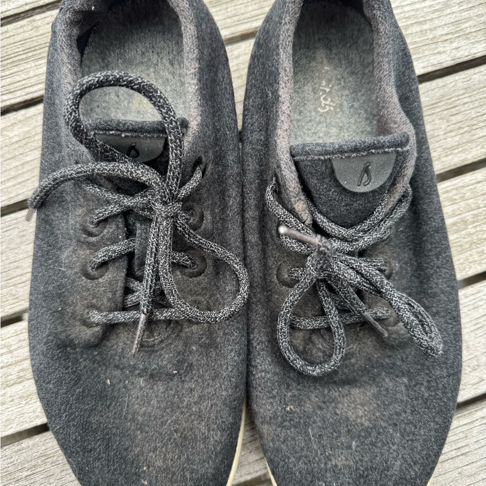 Allbirds Gray Wool Sneakers with Cozy Comfort